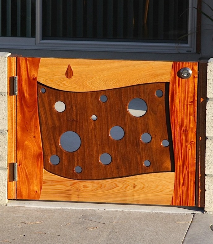 Unique Wood Gates